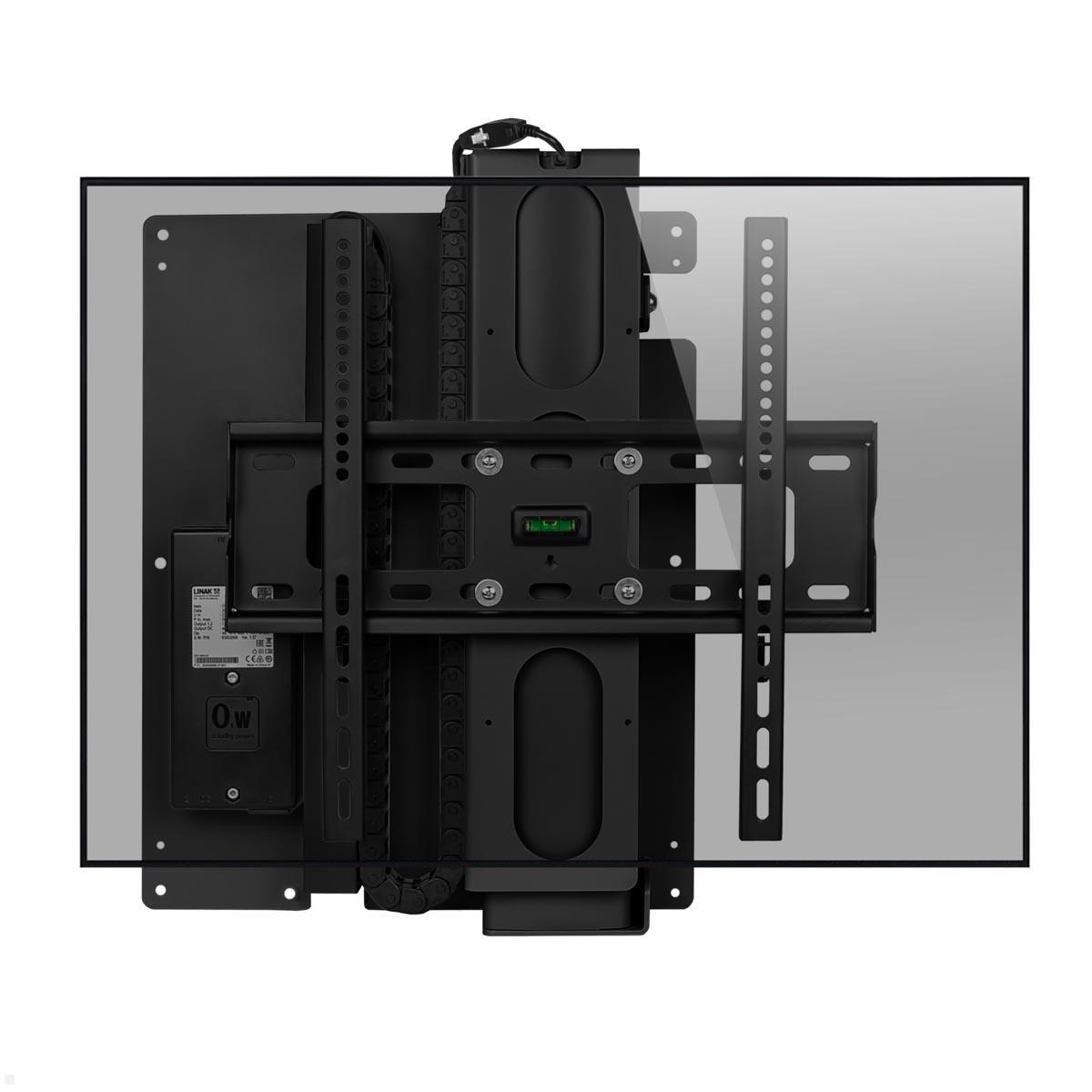 MonLines MLW675B TV Lift Wandhalterung elektrisch, 675mm, schwarz, Anwendung