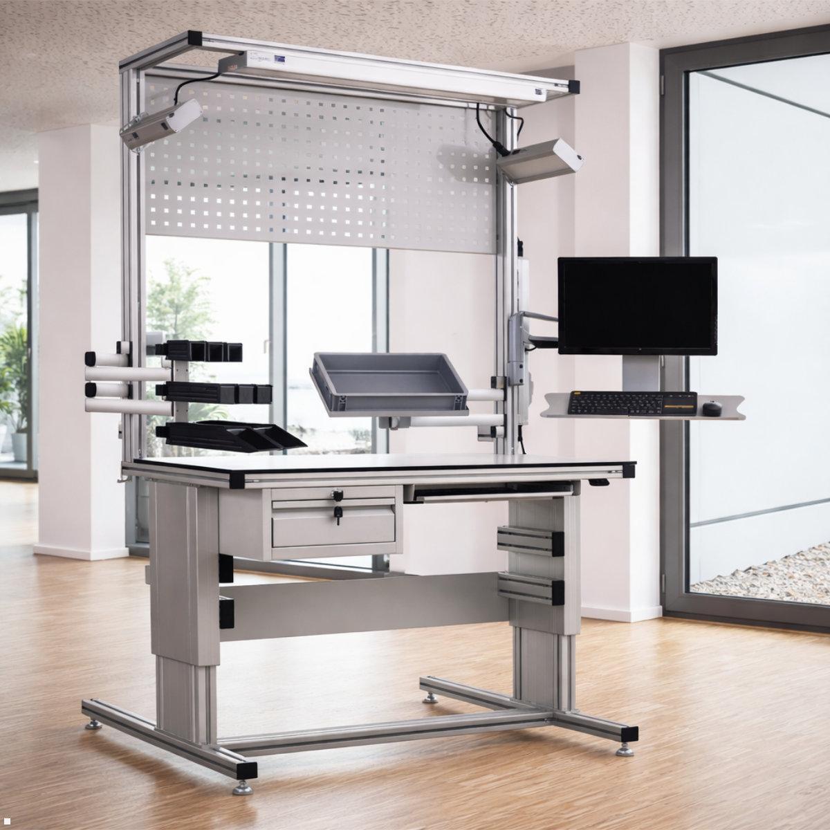 Novus TFC Universal Tragarm 350 mm für Alu Profil Anwendungsbeispiel