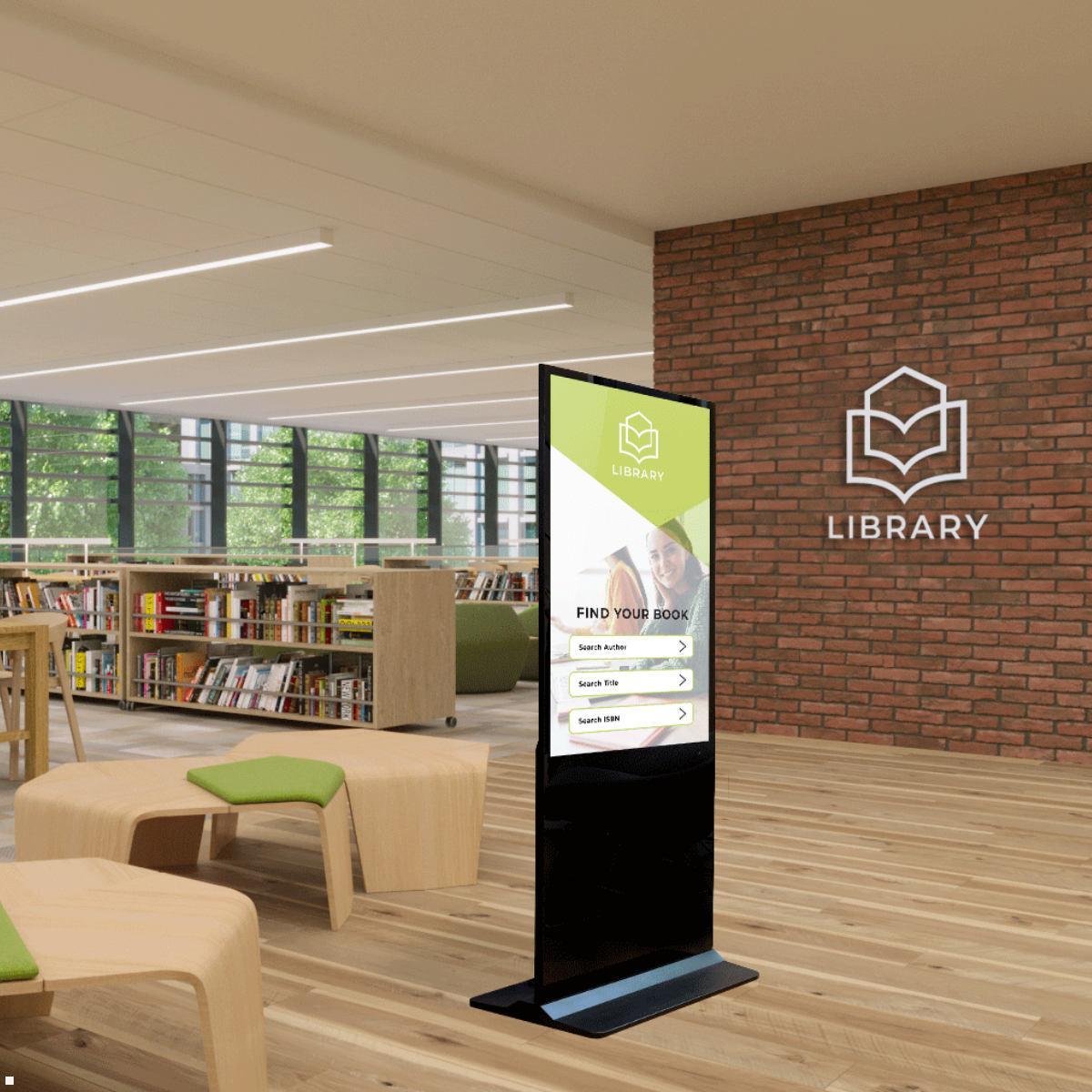 Clevertouch CL Touch Totem Commercial Display 55'' (12955CLTOUCHTOTEM), Anwendungsbeispiel