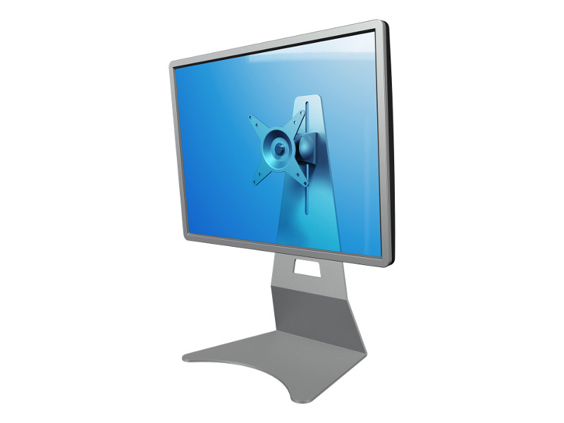 Dataflex Addit Monitorständer für den Tisch (52.502), silber Dataflex Addit Monitorständer für den Tisch (52.502), silber