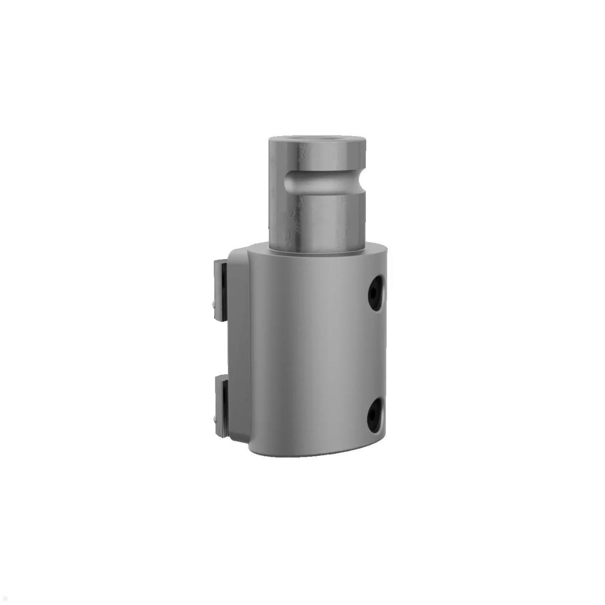 Novus Clu Plus Zubehör TFC-Adapter für gerade Profile (899+0099+001), silber