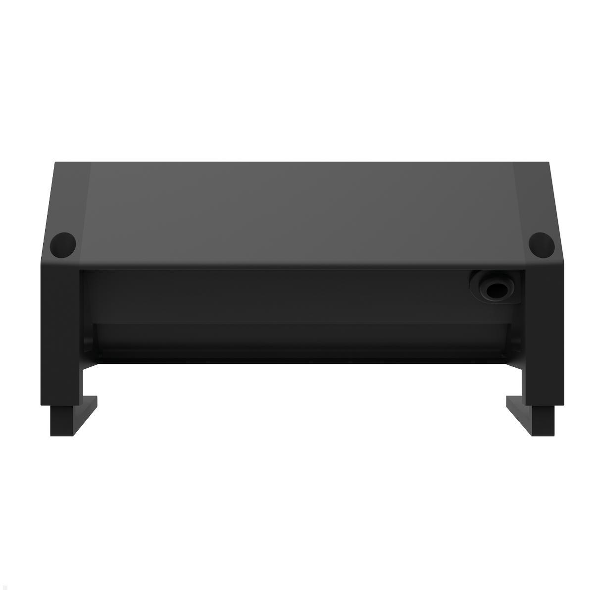 Fellowes Power Desk Up 2.0 Tischsteckdose mit 2x Steckdose, 1x USB-A/C Charger, Rückseite