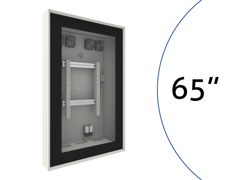 SmartMetals, Outdoor Gehäuse, Displays bis 65 Zoll, Hf