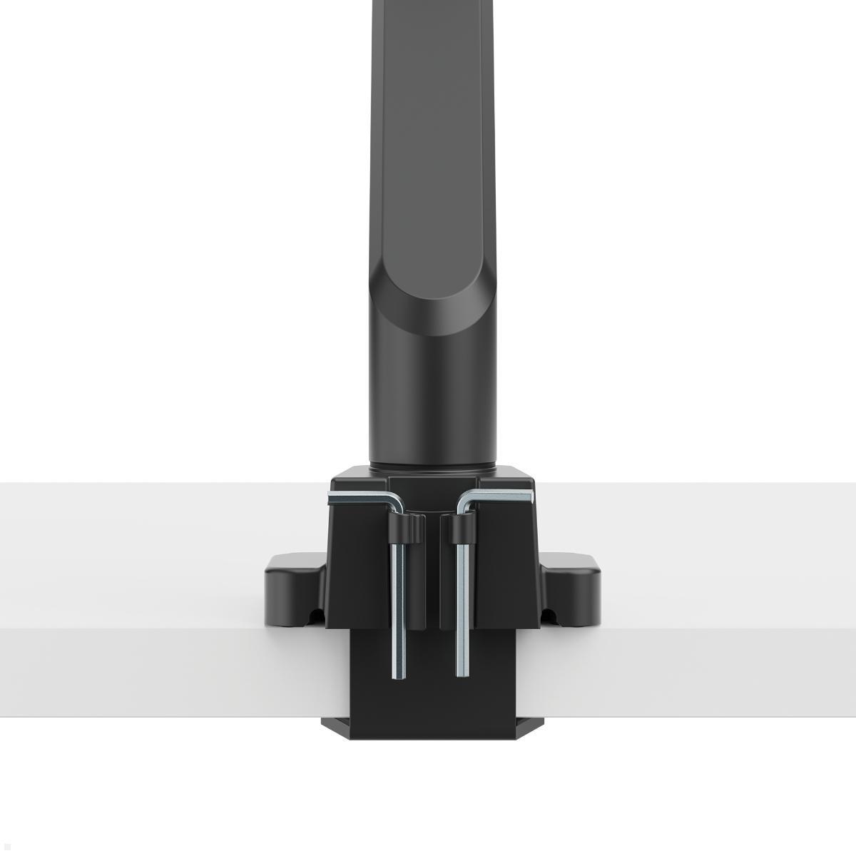 Fellowes Swing Single Monitor Tischhalterung (100091675), schwarz, Werkzeug