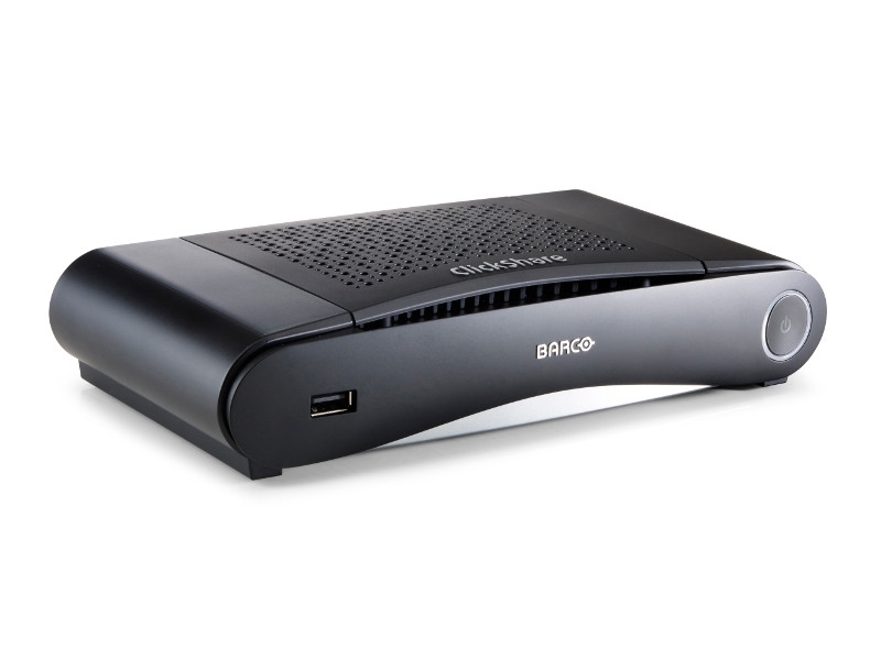 Barco ClickShare CS-100 Präsentationssystem kabellos für kleine Räume, left