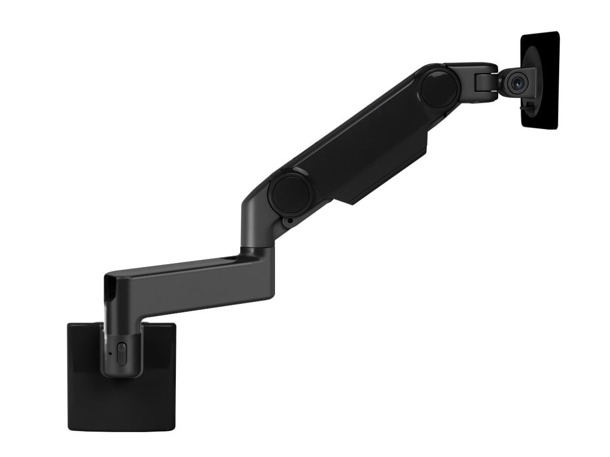 Humanscale M8.1 Monitor Wandhalterung gerade schwarz (M81HMBETB) Seitenansicht Humanscale M8.1 Monitor Wandhalterung gerade schwarz (M81HMBETB) Seitenansicht