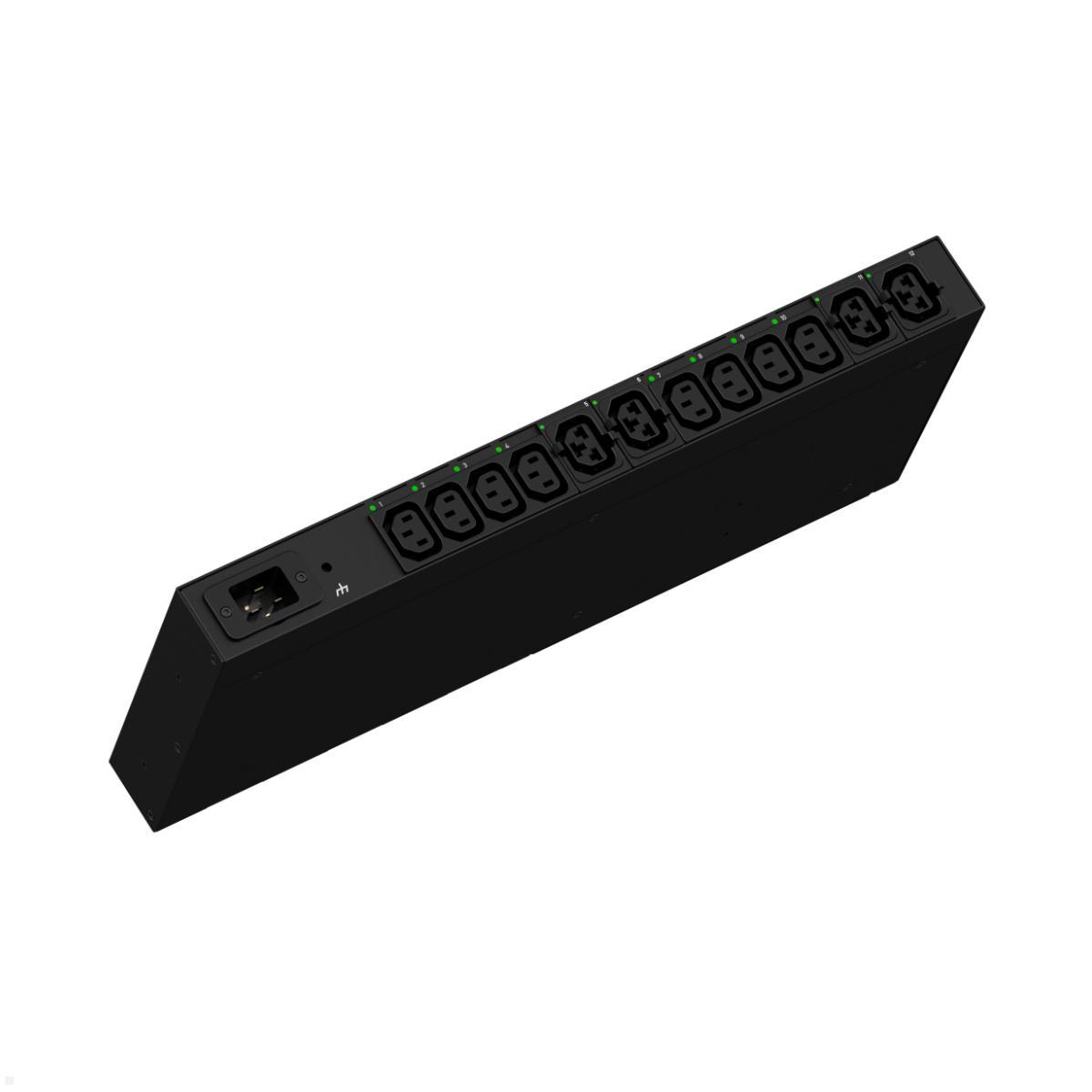 Legrand Raritan iX Rack-PDU 1U mit 8xC13 / 4xHDOT Cx, 1-phasig 100-240V 20A, Outlet Metered/Switched (PX4-5256CR-C8E8A0)