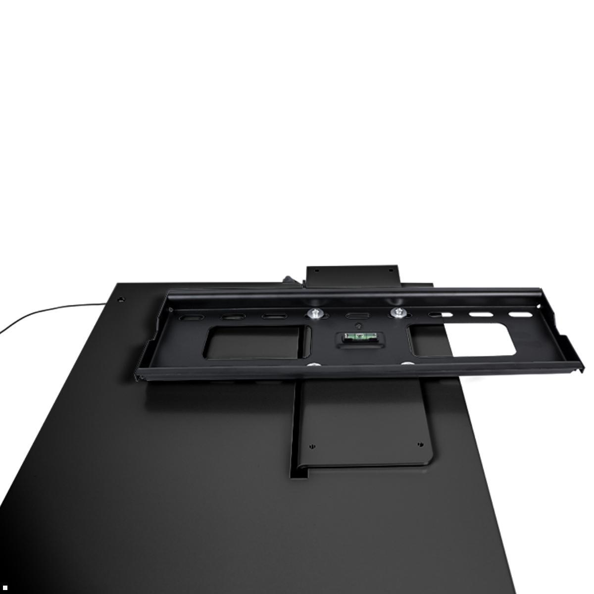 MonLines MLE675B TV Lift  Wandhalterung elektrisch mit Einhausung, 675mm, schwarz VESA HAlterung