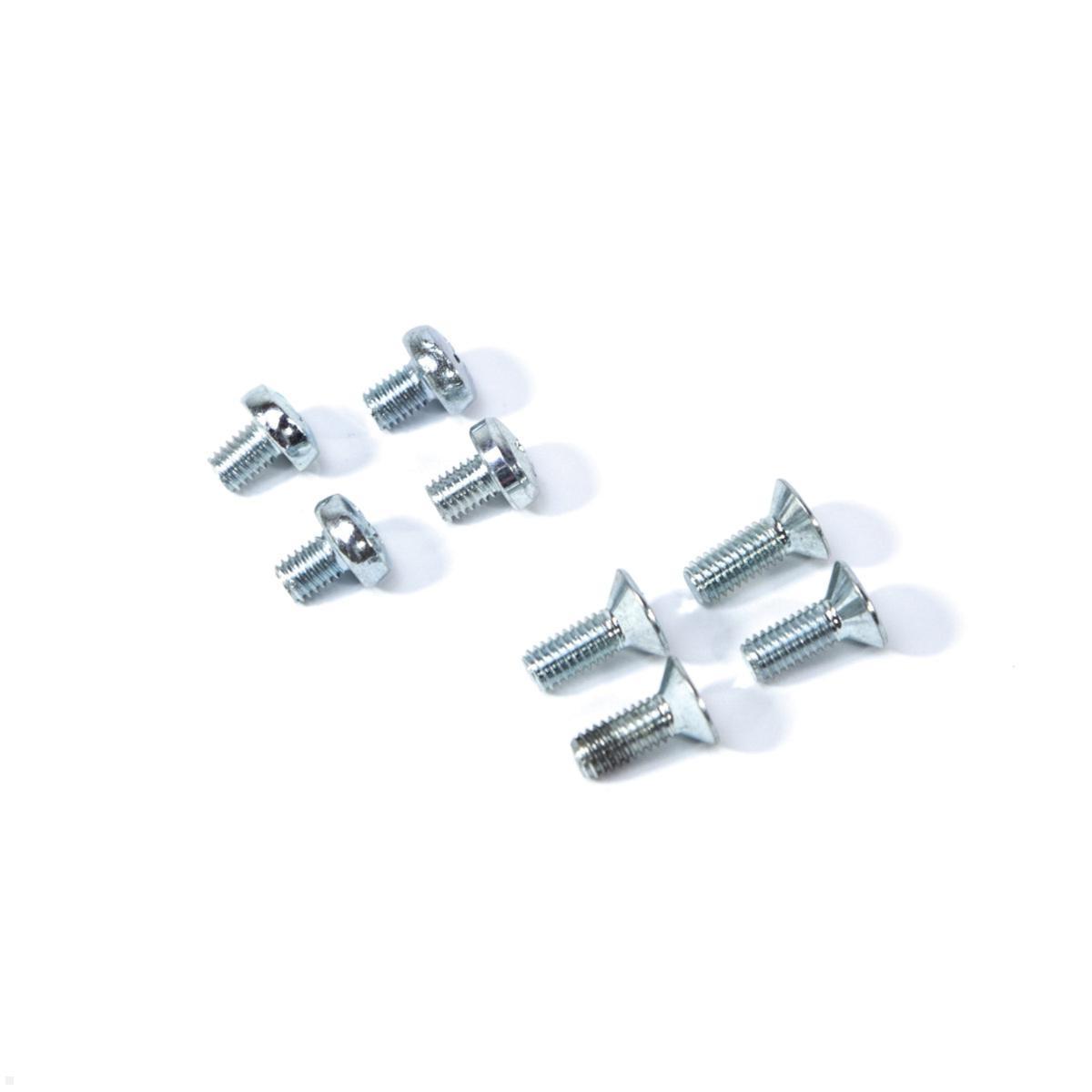 MonLines V100 Adapter für den Versatz der VESA von unter auf Bildschirmmitte, Befestigungsmaterial