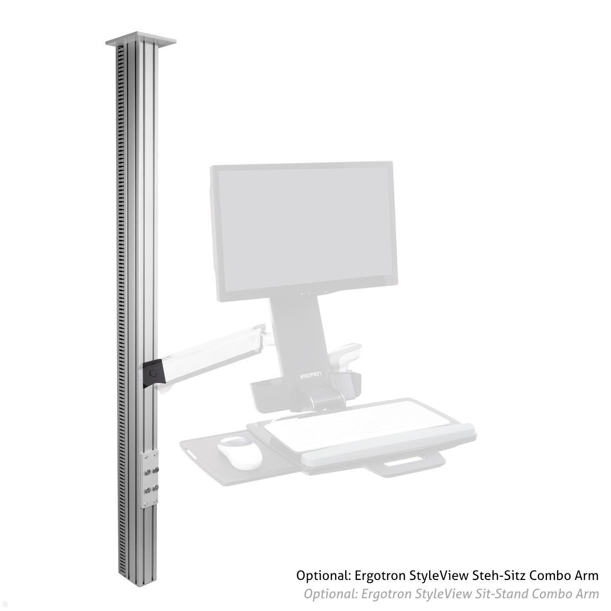 MonLines Deckenbefestigung für Ergotron StyleView Sit-Stand Combo Arm