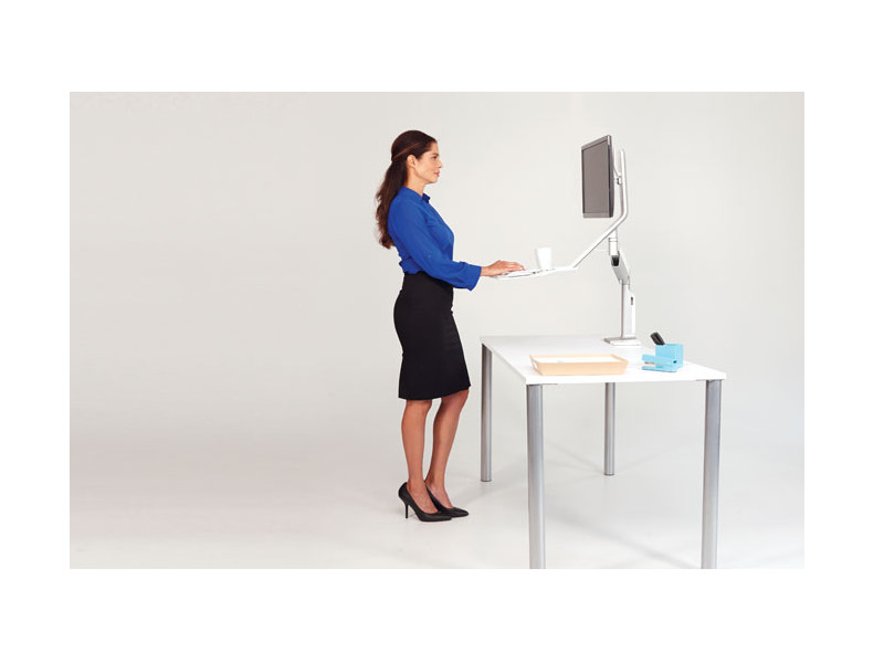Humanscale QuickStand Lite QSLSHC Steh-Arbeitsplatz