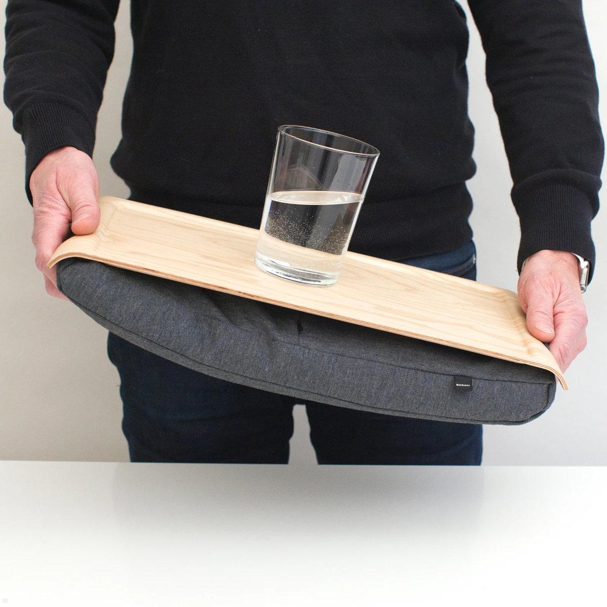 Bosign Laptop Knietablett Mini Laptray Rutschfeste Oberfläche