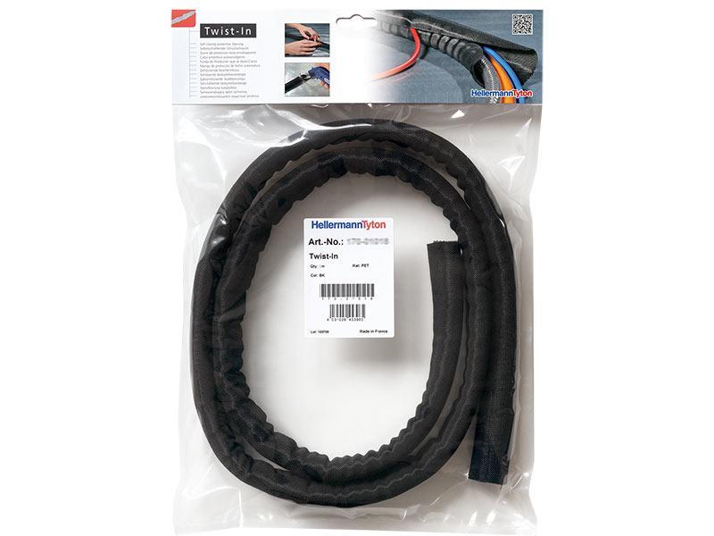 HellermannTyton selbstschließender Kabelschlauch Twist-In 32 (170-01017) HellermannTyton selbstschließender Kabelschlauch Twist-In 32 (170-01017)