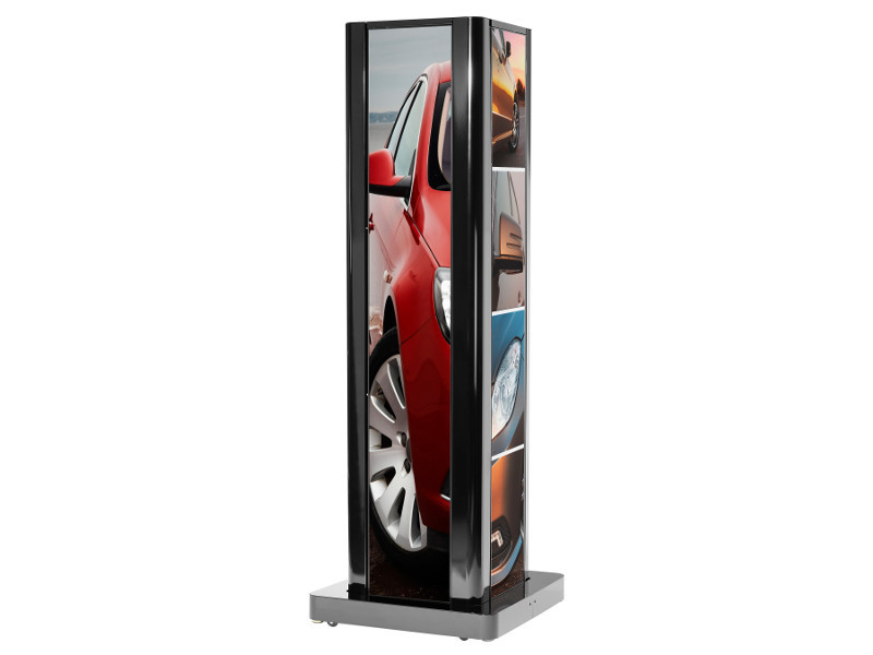 peerless KIP586-2LG-EUK Dual-Totem-Kiosk 2 Displays