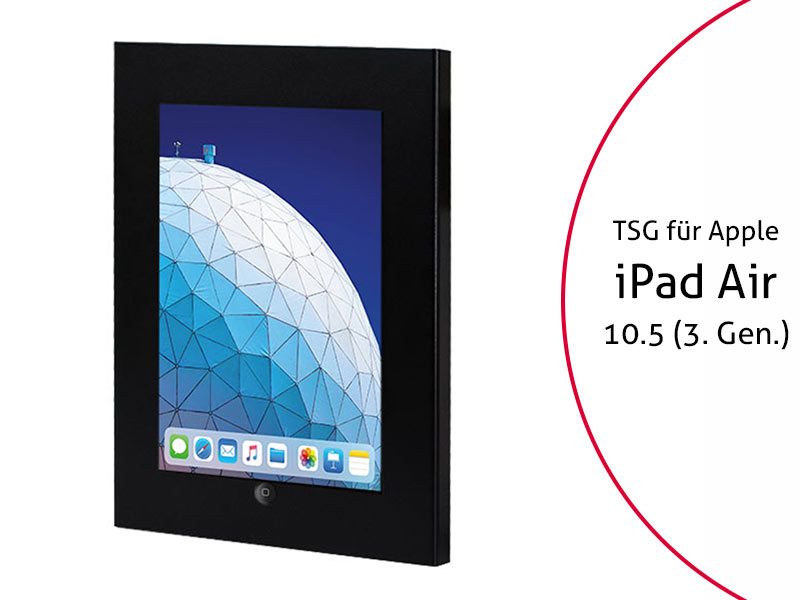 TabLines TSG062B Tablet Schutzgehäuse für Apple iPad Air 10.5 (3. Gen.), HB, schwarz TabLines TSG062B Tablet Schutzgehäuse für Apple iPad Air 10.5 (3. Gen.), HB, schwarz