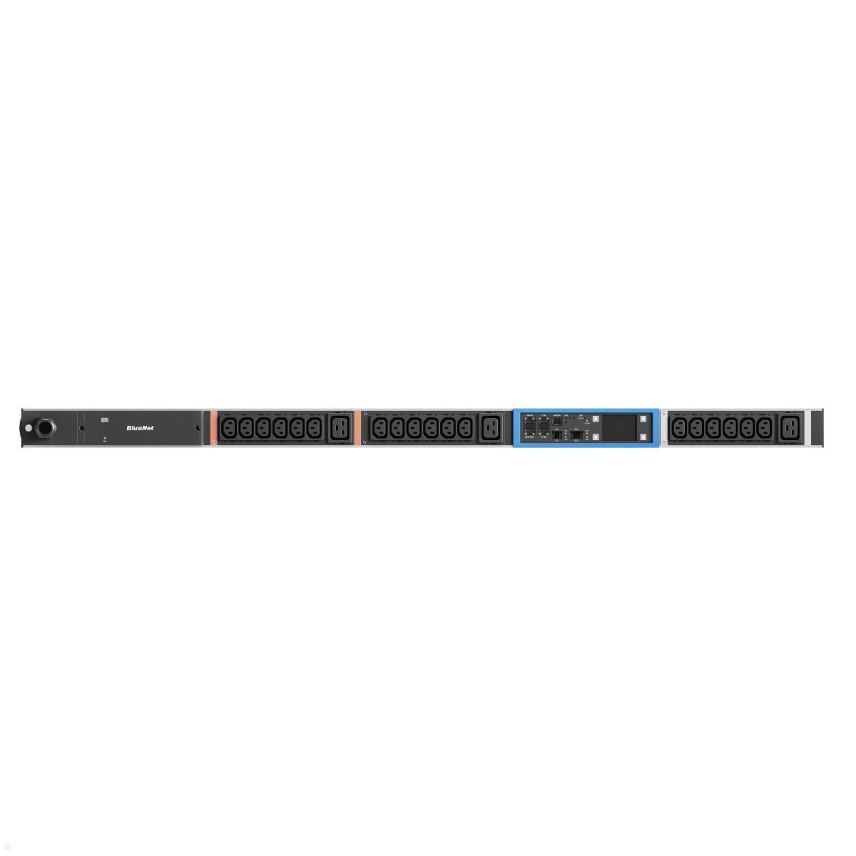 Bachmann BN PRO Metered – 16A Rack PDU mit 18xC13 / 3xC19 & Display, 3,0m CEE 16A/5p (BM0015599) Maße