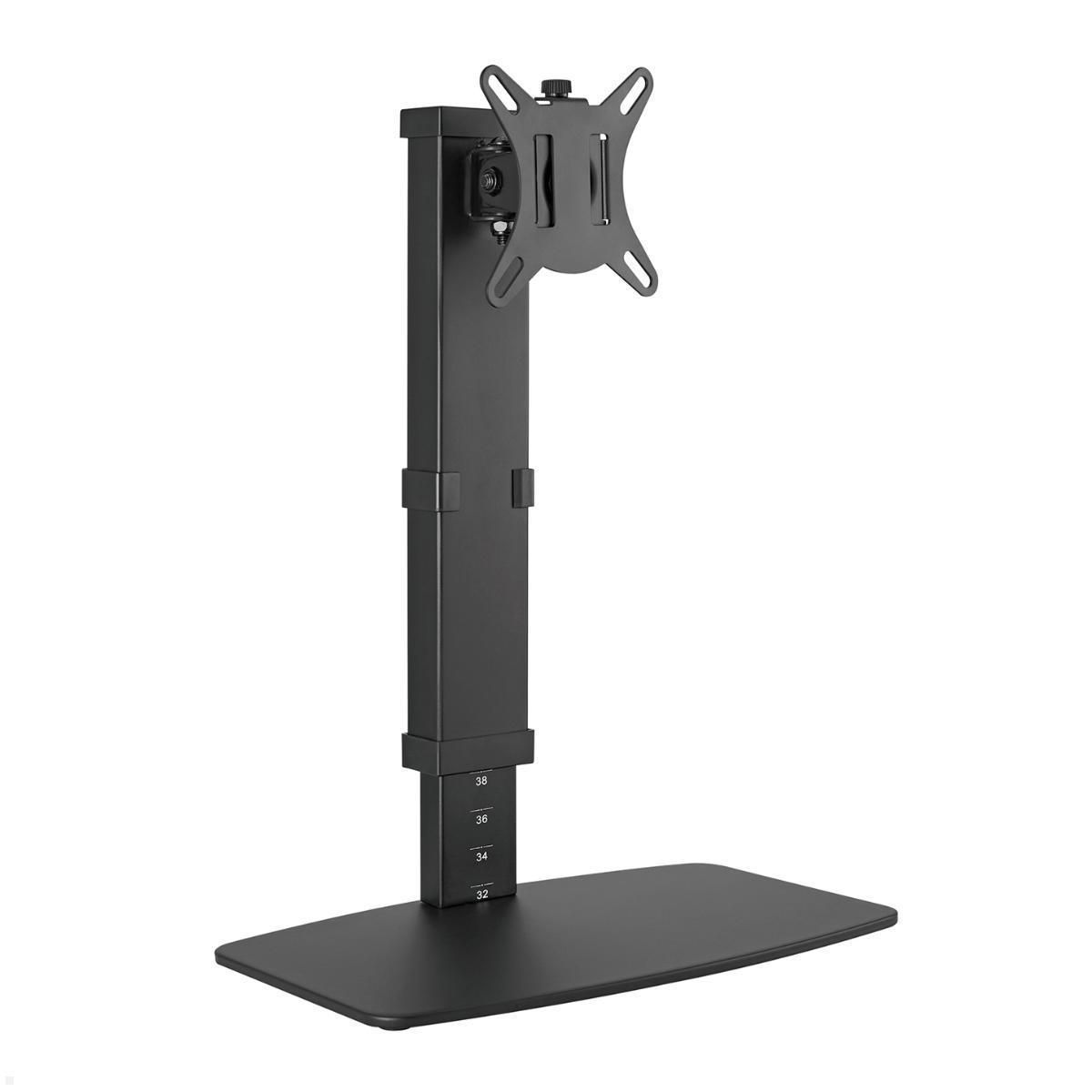 MonLines MTS200B höhenverstellbarer Monitor Ständer/Standfuß bis 32 Zoll 