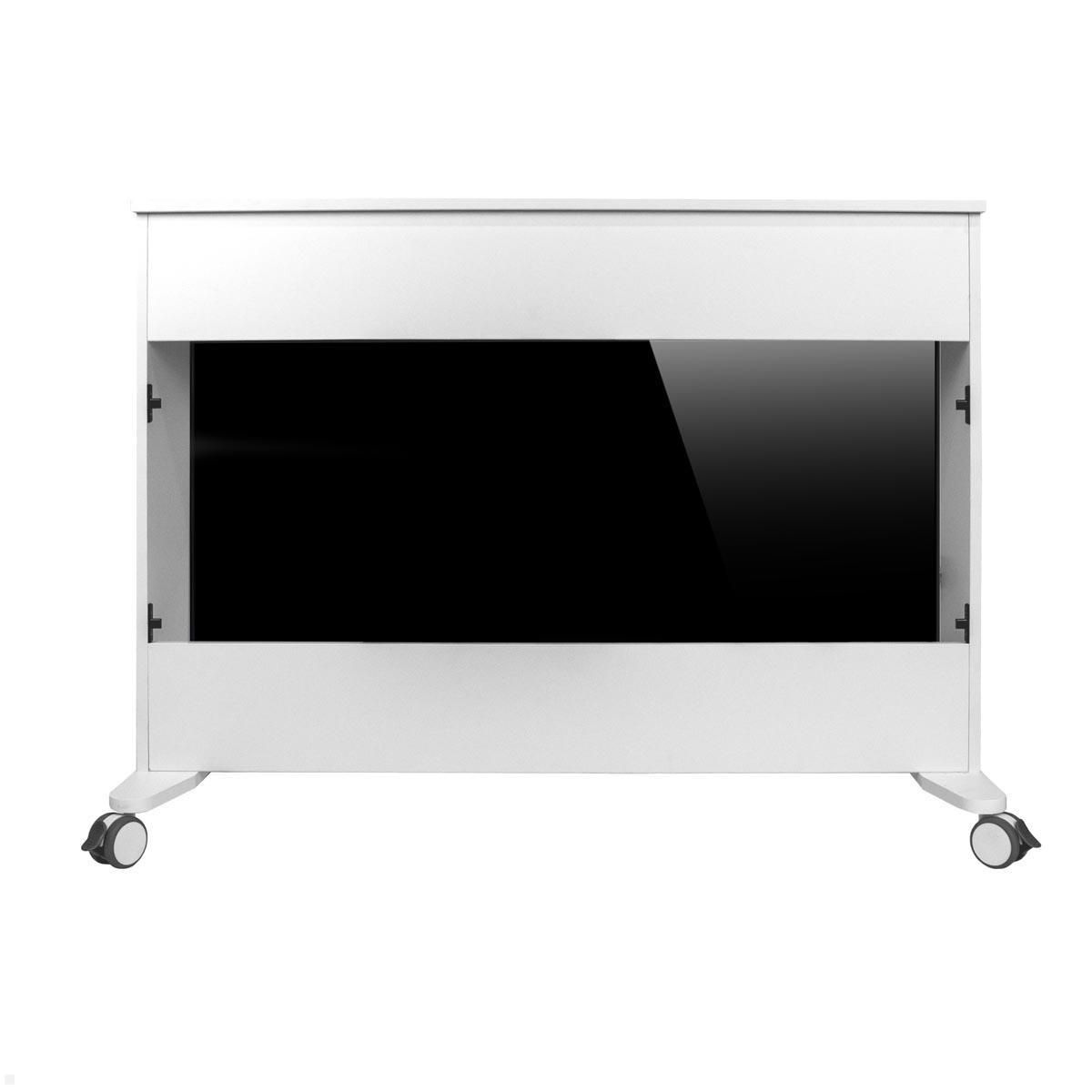 MonLines SIDEB65W mobiles TV Sideboard mit Lift bis 65 Zoll, weiß Frontplatte abnehmbar MonLines SIDEB65W mobiles TV Sideboard mit Lift bis 65 Zoll, weiß Frontplatte abnehmbar