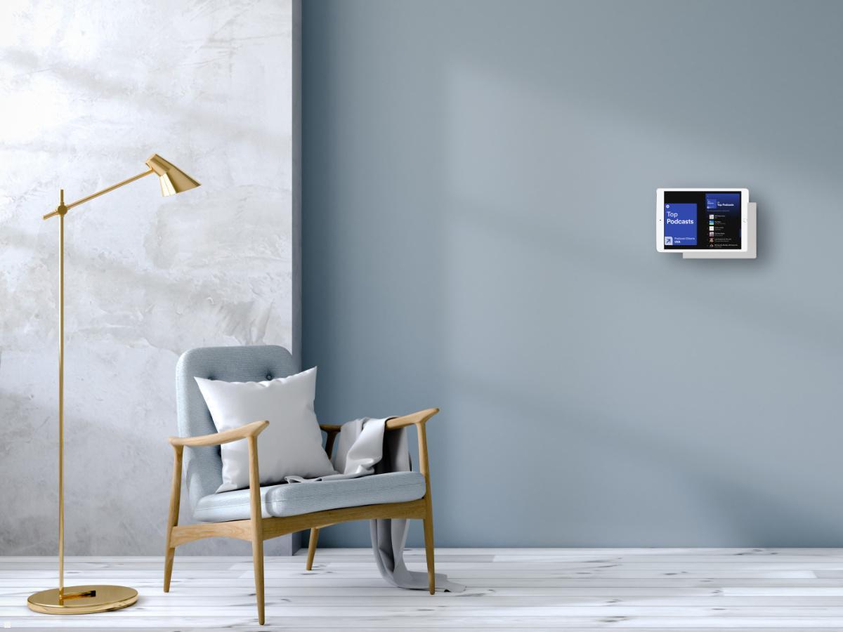 TabLines TWP003W Wandhalterung für iPad Pro 11.0, weiß, Anwendung Smart Home TabLines TWP003W Wandhalterung für iPad Pro 11.0, weiß, Anwendung Smart Home