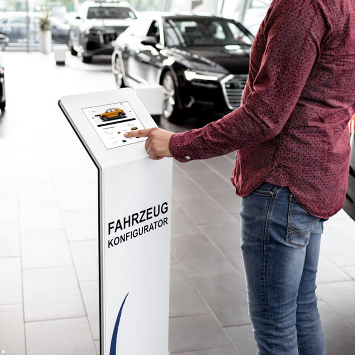 TabLines TBS115 Design Tabletständer mit Akku für Samsung Tab S9+ 12.4, Konfigurator TabLines TBS115 Design Tabletständer mit Akku für Samsung Tab S9+ 12.4, Konfigurator