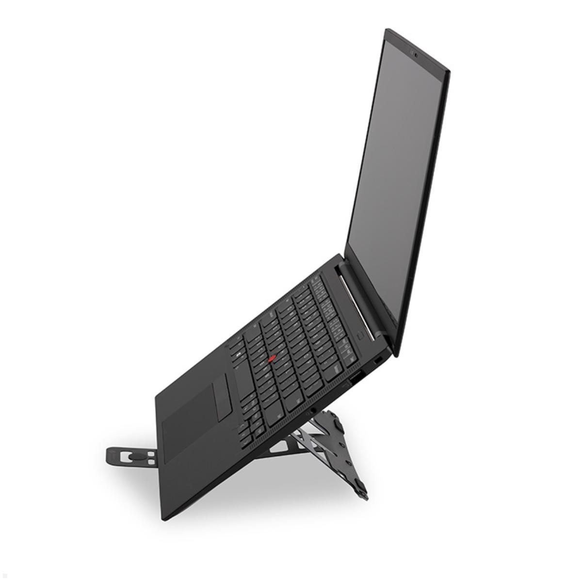 BakkerElkhuizen Laptopständer UltraStand Universal, höhenverstellbar (BNEUSUDG) mit Notebook BakkerElkhuizen Laptopständer UltraStand Universal, höhenverstellbar (BNEUSUDG) mit Notebook