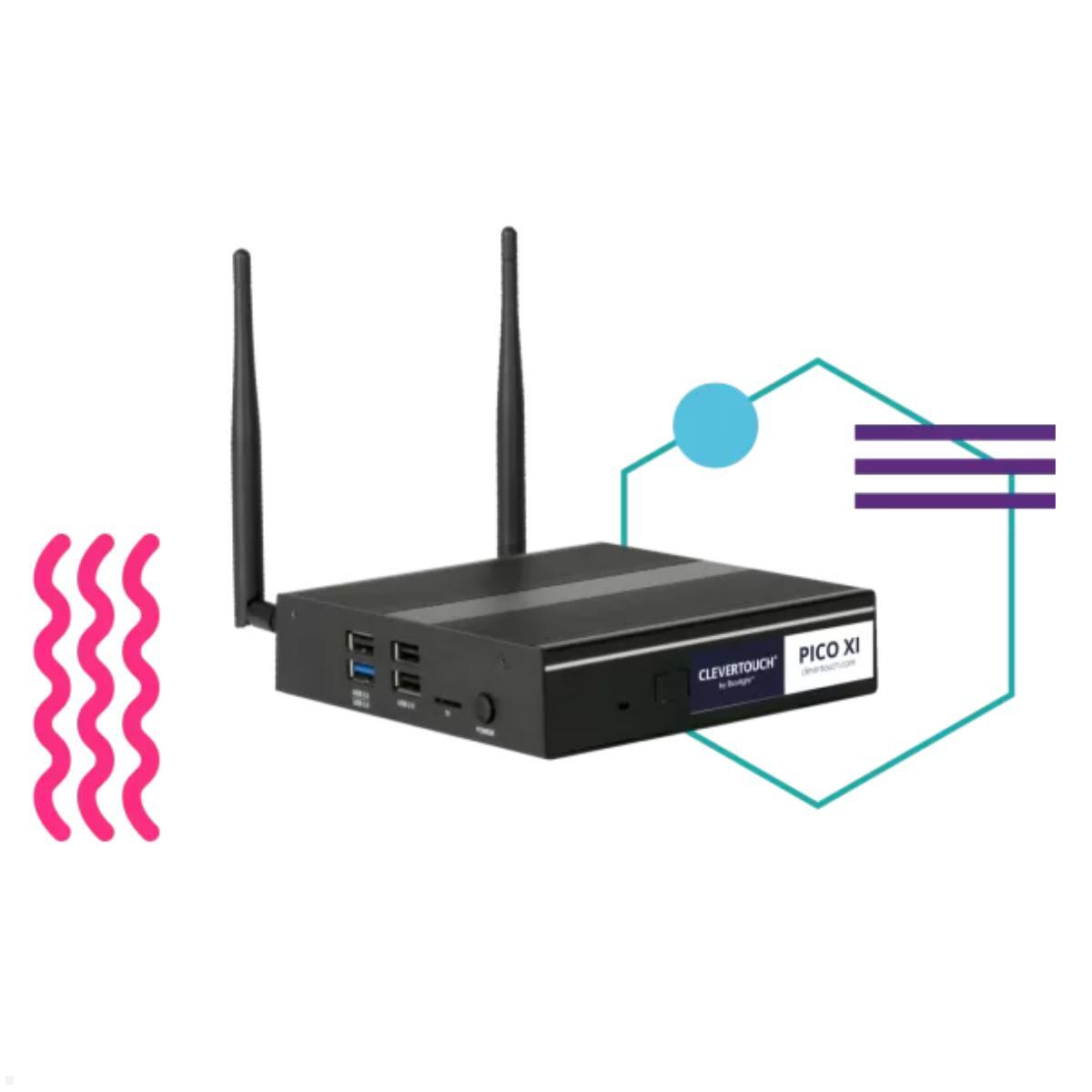 Clevertouch PICO XI Digital Signage / Media Player 1650280 Querformat / Hochformat Wiedergabe