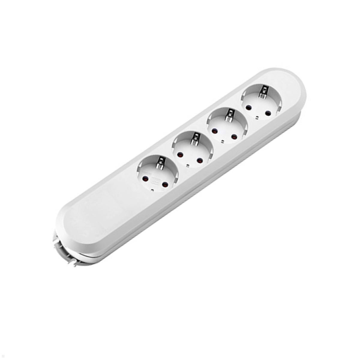 Bachmann SMART 4x Steckdosenleiste ohne Zuleitung (381.223K) weiß Bachmann SMART 4x Steckdosenleiste ohne Zuleitung (381.223K) weiß