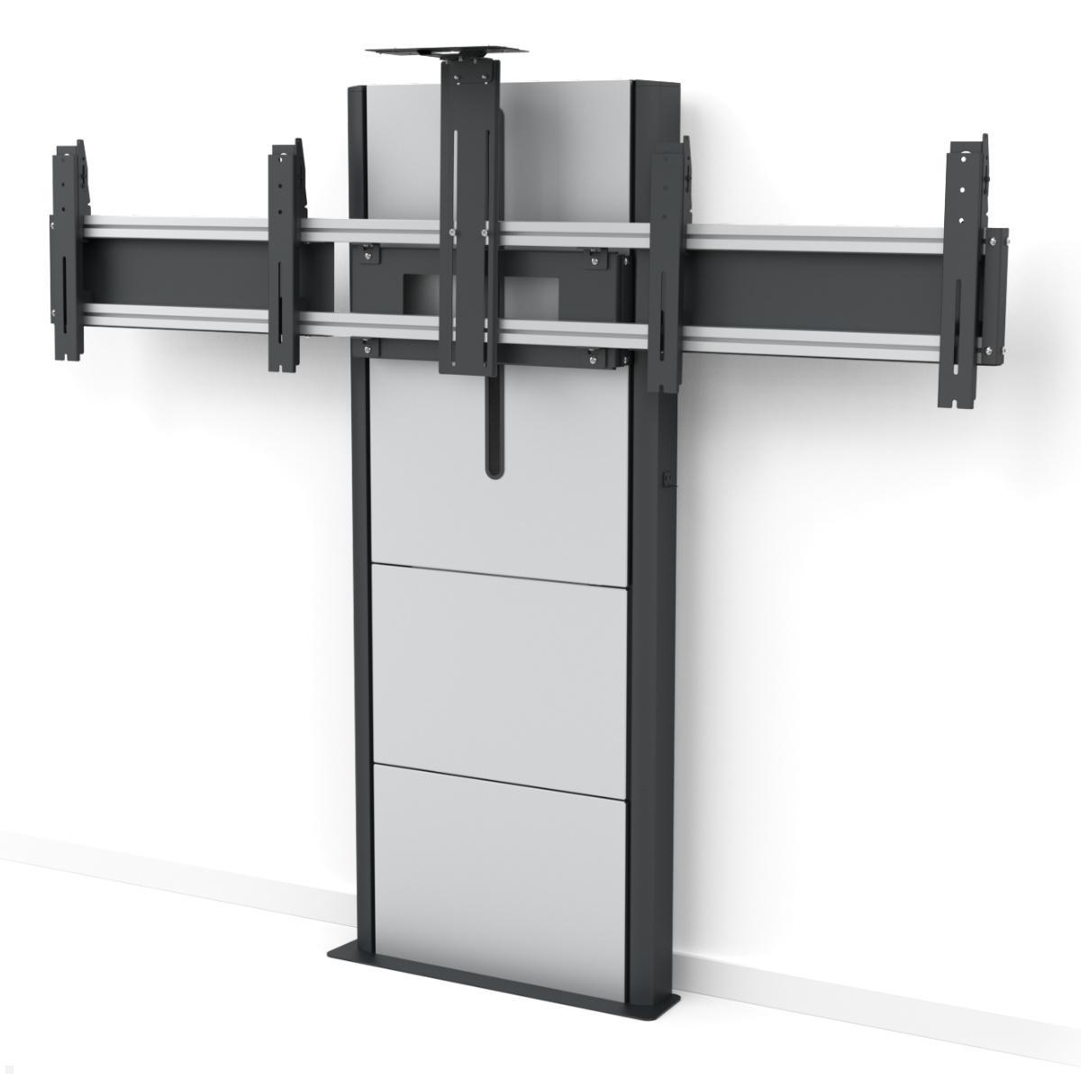 SMS Presence elektrische Dual Monitor Boden-Wandhalterung (C591U006-2C0) SMS Presence elektrische Dual Monitor Boden-Wandhalterung (C591U006-2C0)