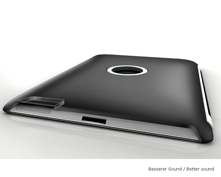 Vogels TMS 206 Starter Pack für Apple iPad 2/ iPad 3/iPad 4 Wandhalterung