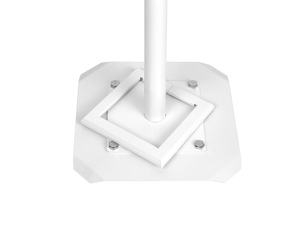 Gripzo Standfuß Bodenplatte für Tablet Bodenständer, weiß Gripzo Standfuß Bodenplatte für Tablet Bodenständer, weiß