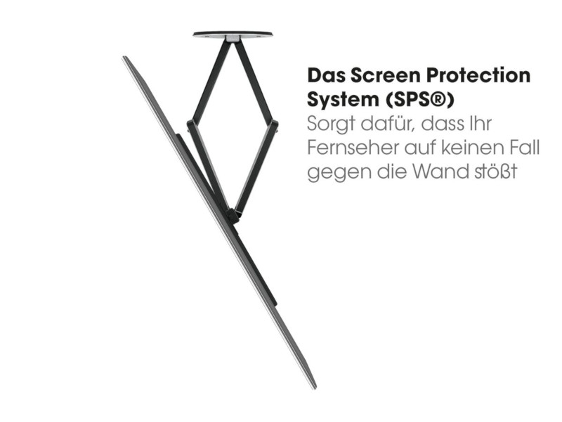 Vogels MotionMount NEXT 7356 elektrisch schwenkbare TV Wandhalterung OLED mit screen protection system