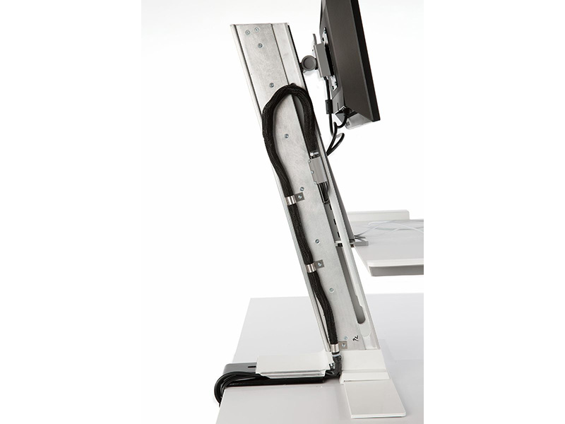 Humanscale QuickStand QSBC30 Monitorständer für 2 Monitore, schwarz  
