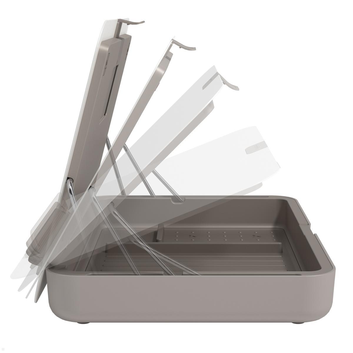 Dataflex Bento ergonomische Toolbox weiß (45.900), höhenverstellbar