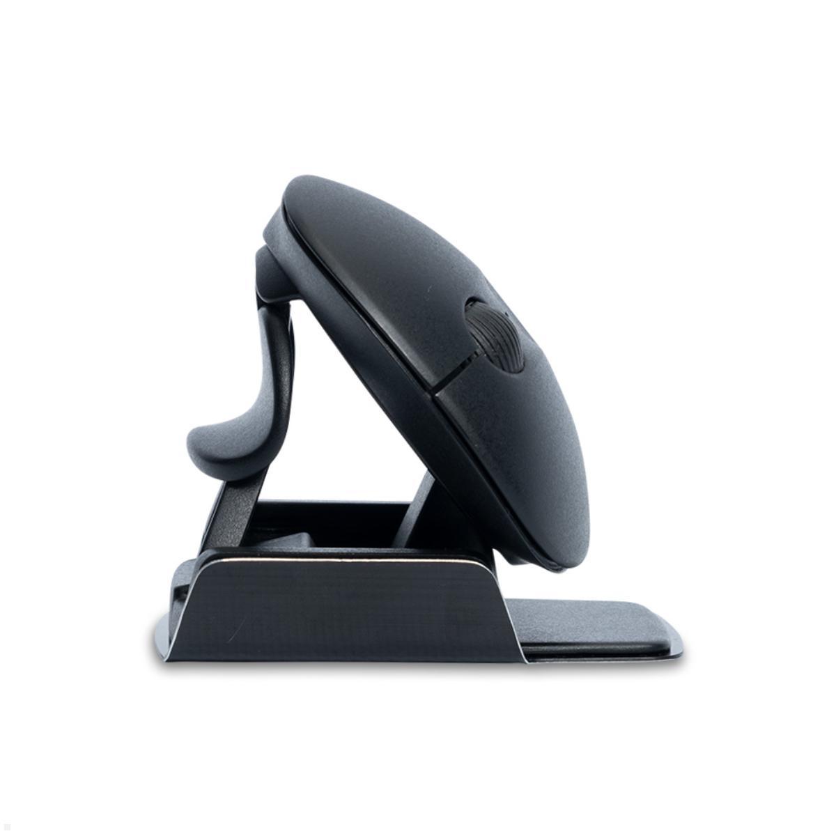 R-Go Tools Twister Beidhändige ergonomische Maus (RGOTWBMWLBL), Frontansicht