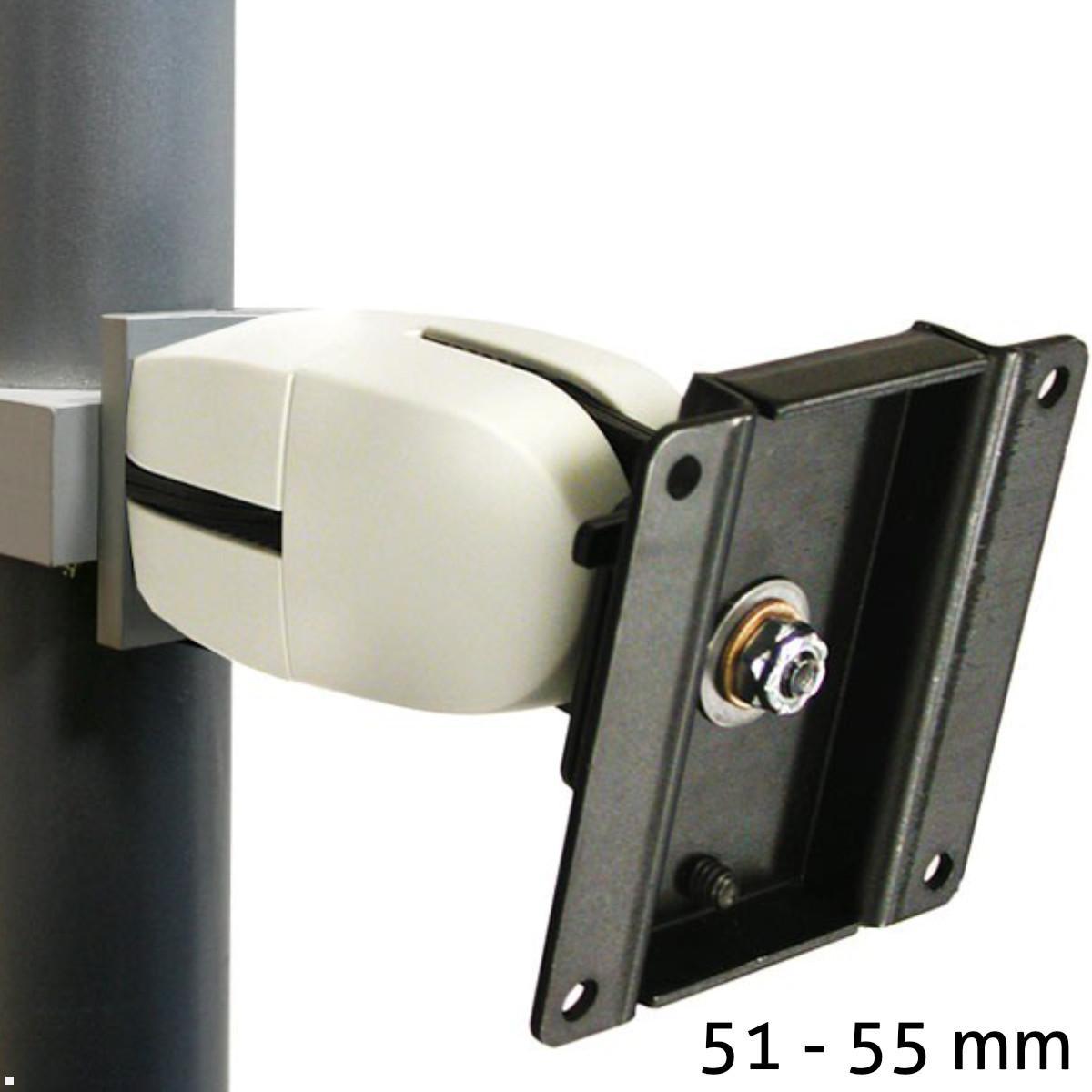 Ergotron Serie 100 Double Monitorhalterung für Rohre / Säulen 51-55 mm Ergotron Serie 100 Double Monitorhalterung für Rohre / Säulen 51-55 mm
