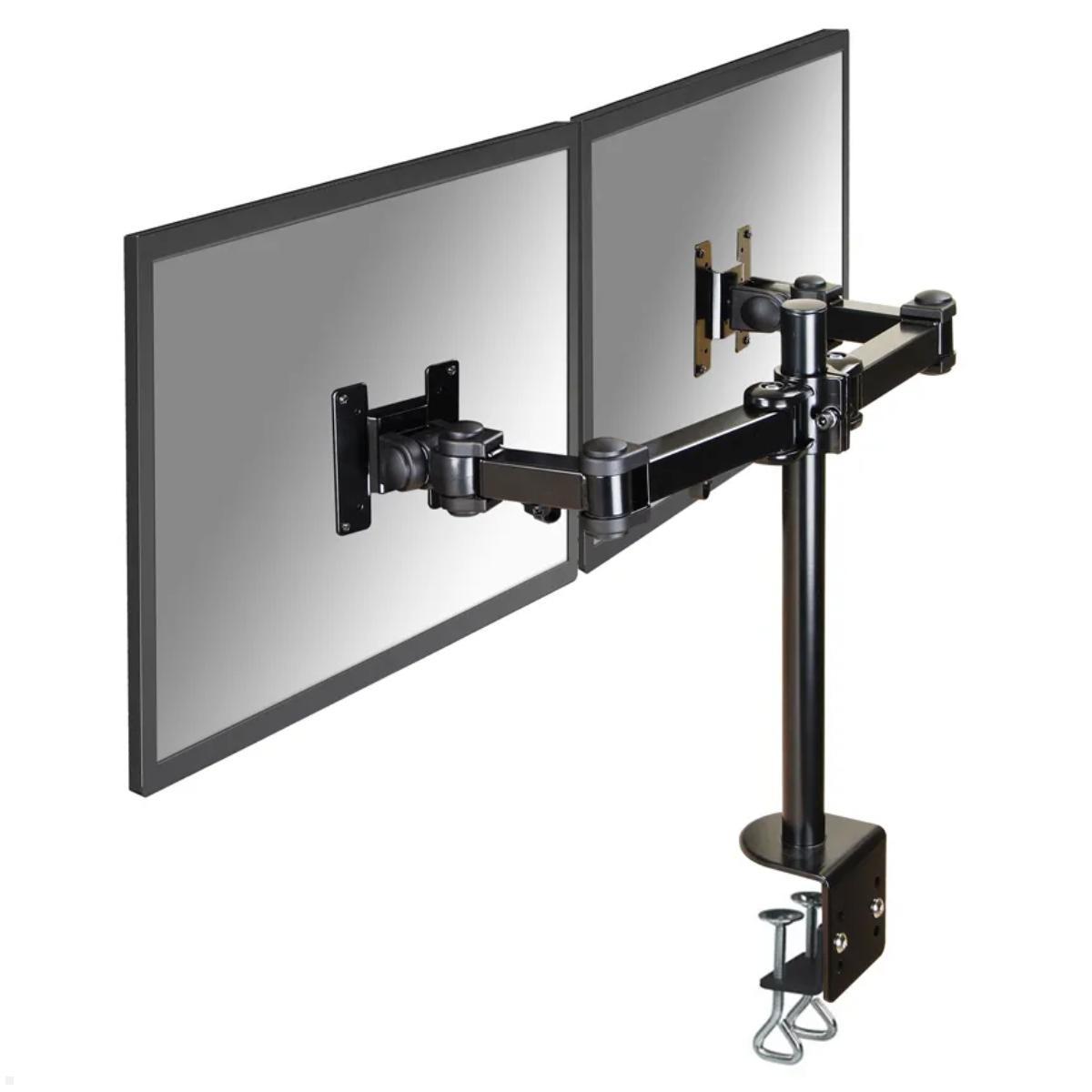 Tischhalterung 2 Monitore / 2-fach Halter / dual Monitorhalterung