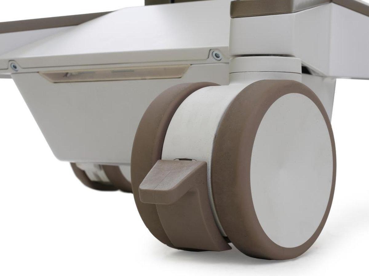 Ergotron CareFit Pro Visitenwagen elektrisch höhenverstellbar (C52-2201-2) Rollen Ergotron CareFit Pro Visitenwagen elektrisch höhenverstellbar (C52-2201-2) Rollen