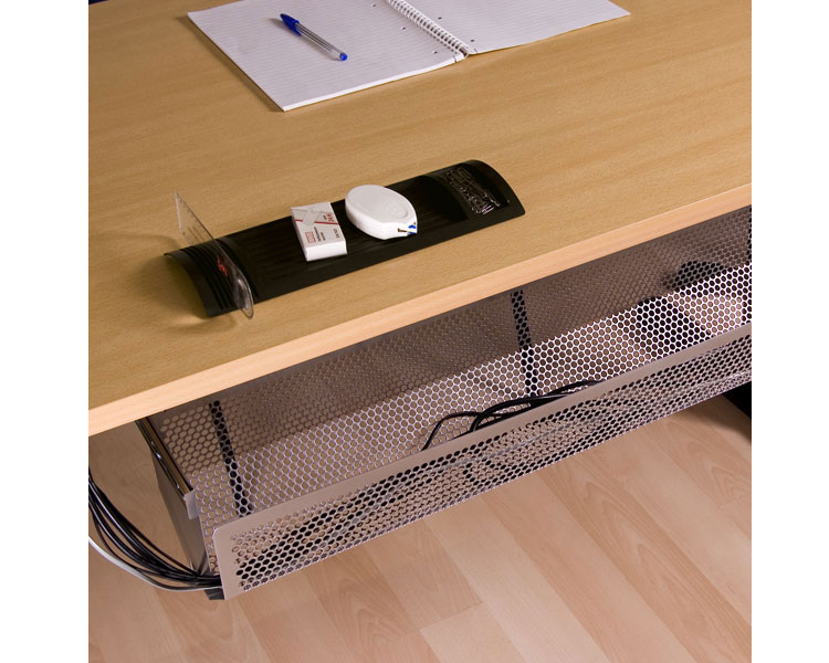 Dataflex Addit 34152 ausziehbarer Kabelcontainer für Schreibtisch