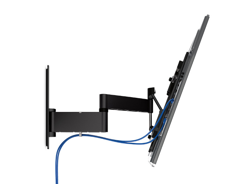 Vogel's WALL 3345 TV Wandhalterung schwenkbar 40"-65", schwarz integrierte Kabelführung