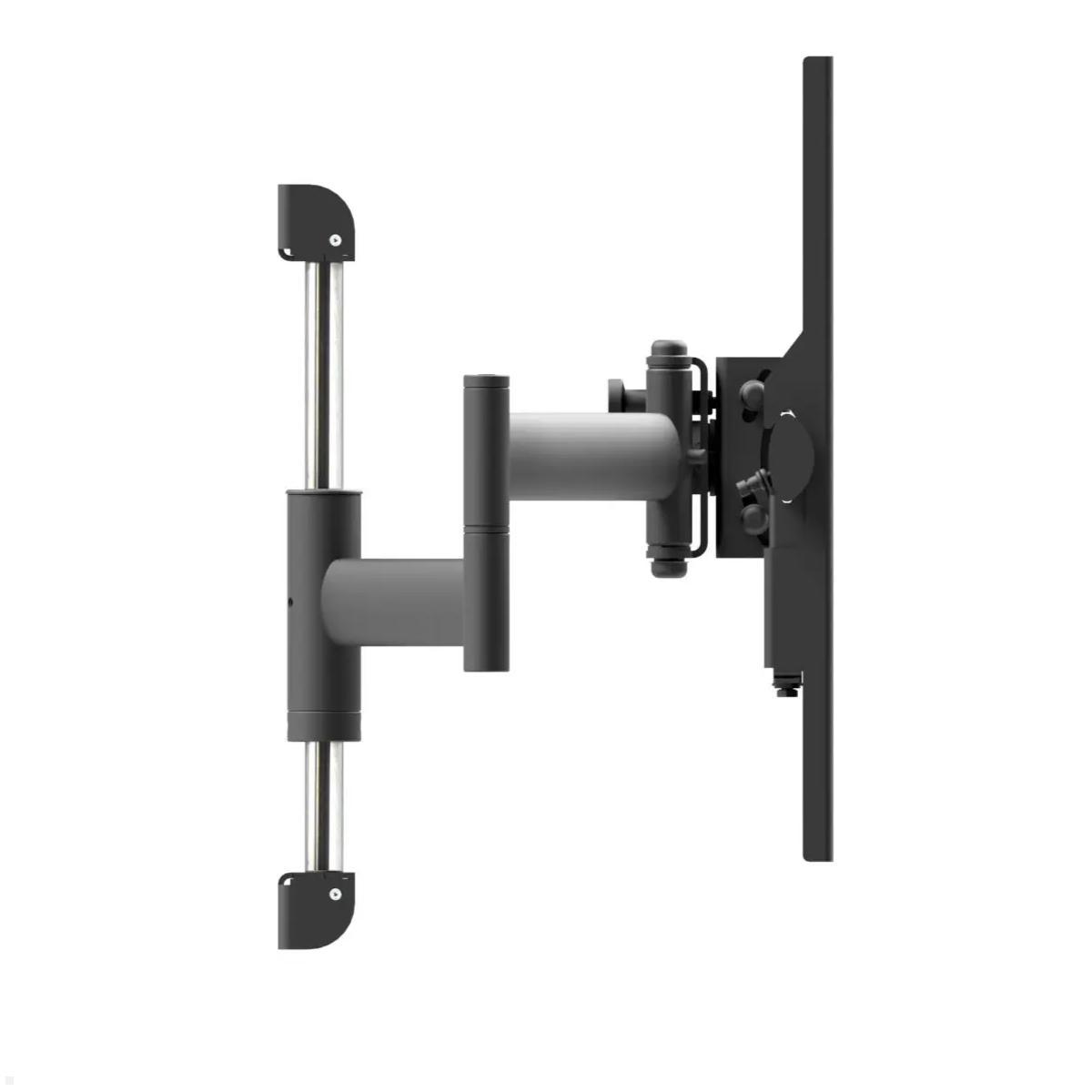 Edbak RMSA2 schwenkbare TV Wandhalterung bis 120kg, Pivot, VESA max. 800x600, ausziehbar