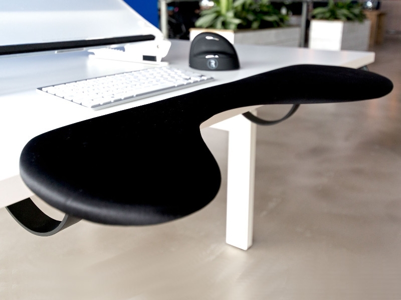 R-Go Ergonomische Armlehne Schreibtisch RGOARMC, schwarz R-Go Ergonomische Armlehne Schreibtisch RGOARMC, schwarz