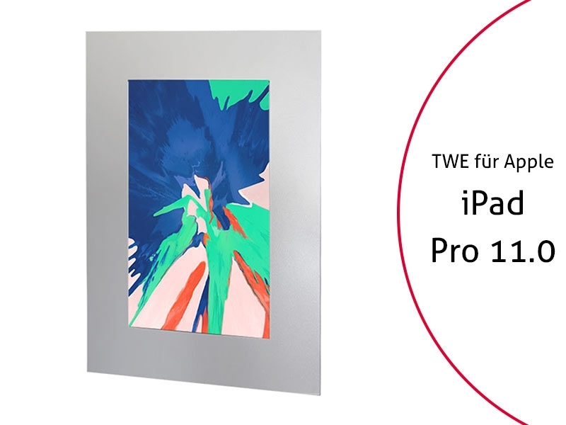 TabLines TWE069S Tablet Wandeinbau für Apple iPad Pro 11.0, silber TabLines TWE069S Tablet Wandeinbau für Apple iPad Pro 11.0, silber