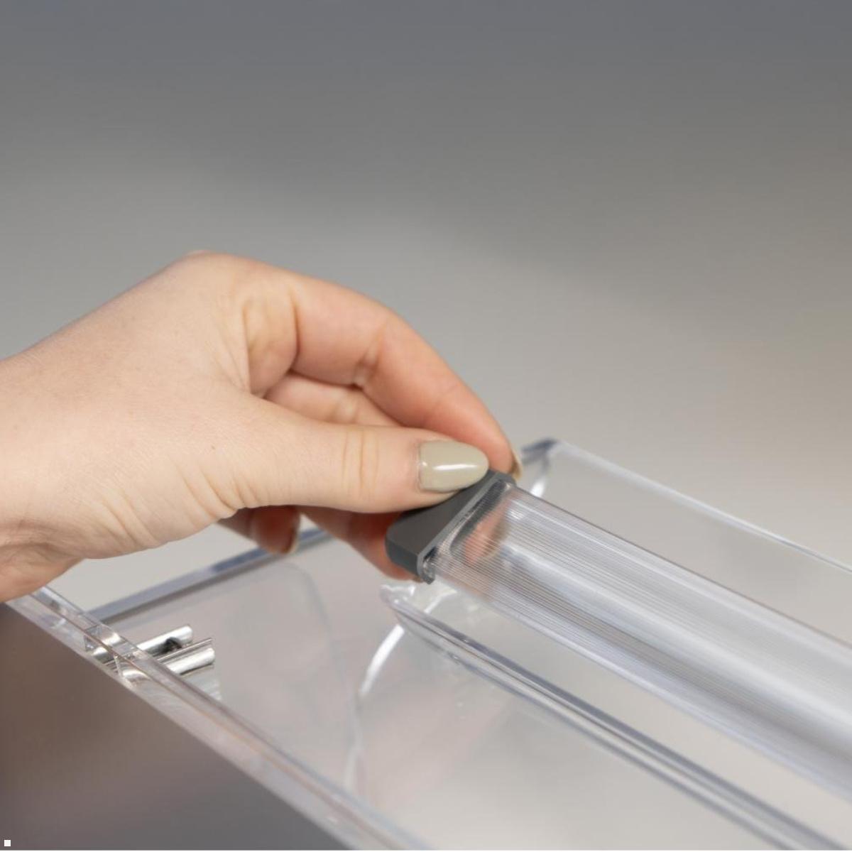 BakkerElkhuizen FlexDesk 640 Dokumentenhalter mit Lupenlineal BakkerElkhuizen FlexDesk 640 Dokumentenhalter mit Lupenlineal