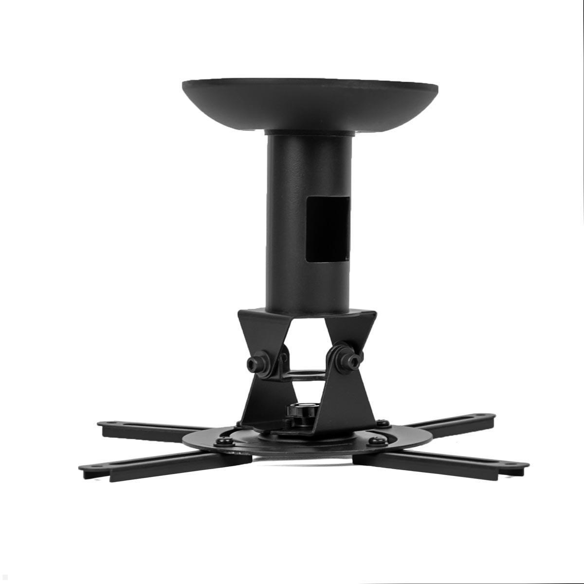 TecLines TBH002B Universal Beamer Deckenhalterung schwenkbar, schwarz neigbar TecLines TBH002B Universal Beamer Deckenhalterung schwenkbar, schwarz neigbar