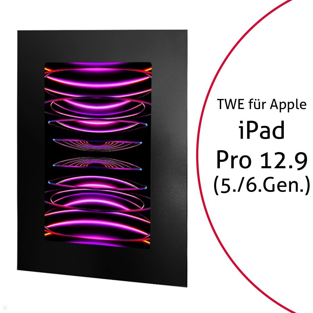 Apple iPad Pro 12.9 Tablethalterung für Wandeinbau, TWE098B Apple iPad Pro 12.9 Tablethalterung für Wandeinbau, TWE098B