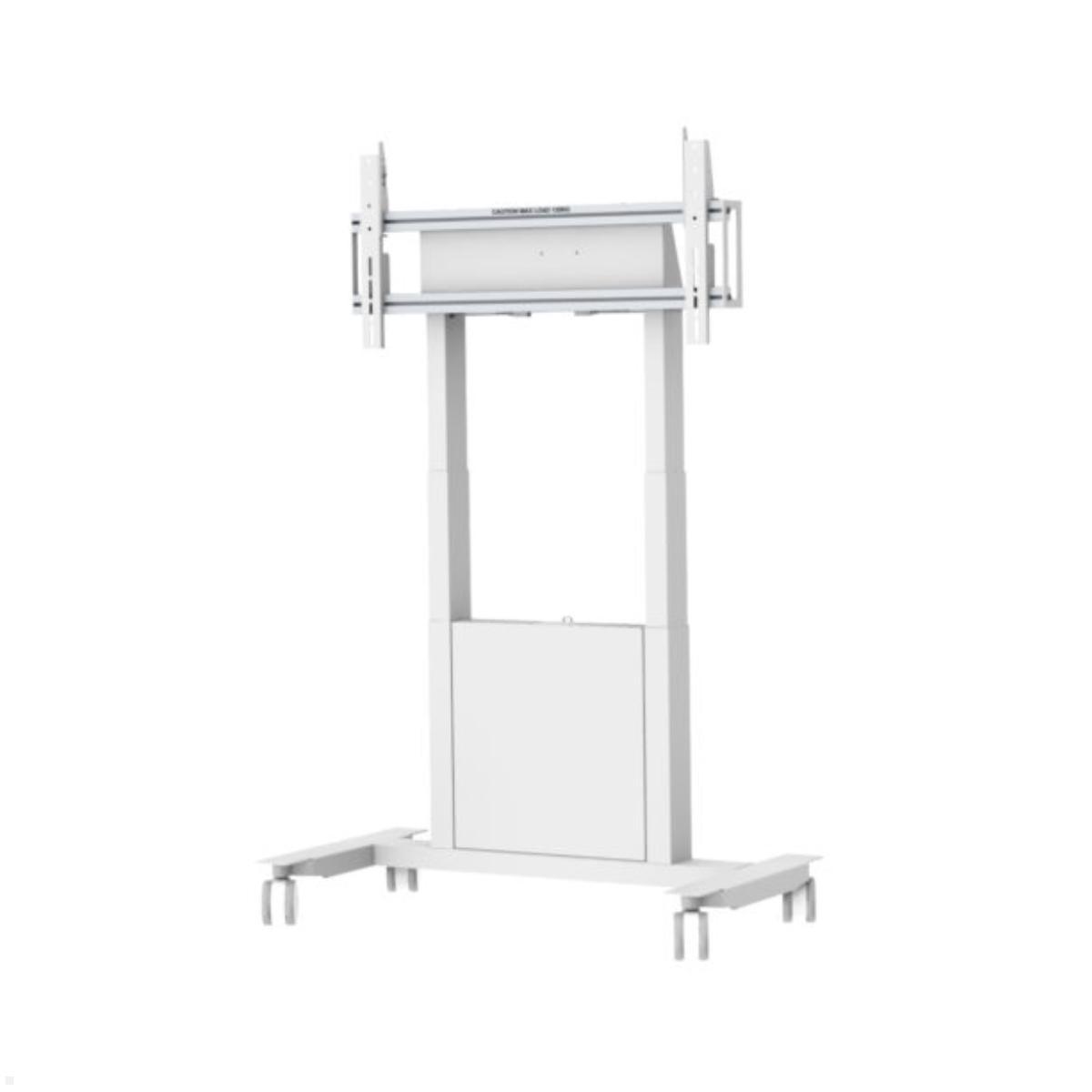 SMS Func Mobile Monitorständer elektrisch höhenverstellbar (FMT031002) weiß, VESA Aufnahme SMS Func Mobile Monitorständer elektrisch höhenverstellbar (FMT031002) weiß, VESA Aufnahme