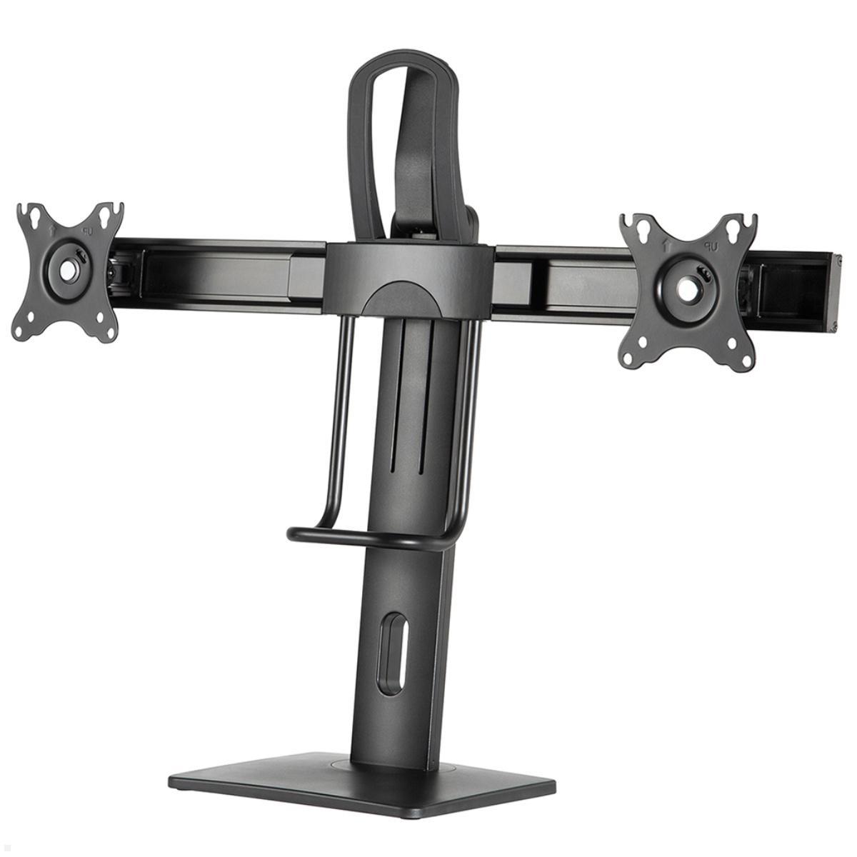 MonLines MTH013 Dual Tisch Monitorständer 17-27 Zoll, höhenverstellbar