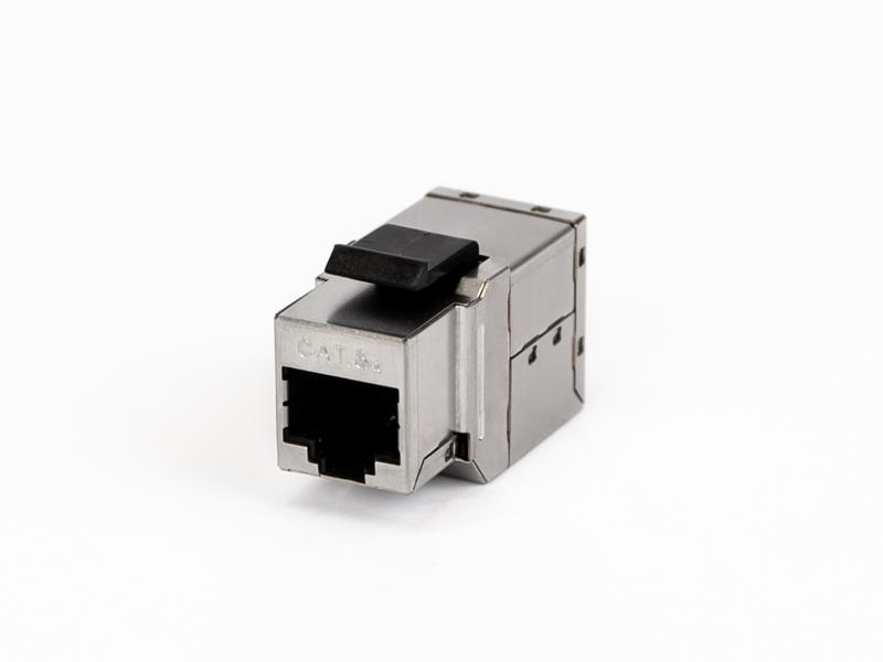 Bachmann Keystone CAT6a LAN Buchse/Buchse geschirmt (940.083) Bachmann Keystone CAT6a LAN Buchse/Buchse geschirmt (940.083)