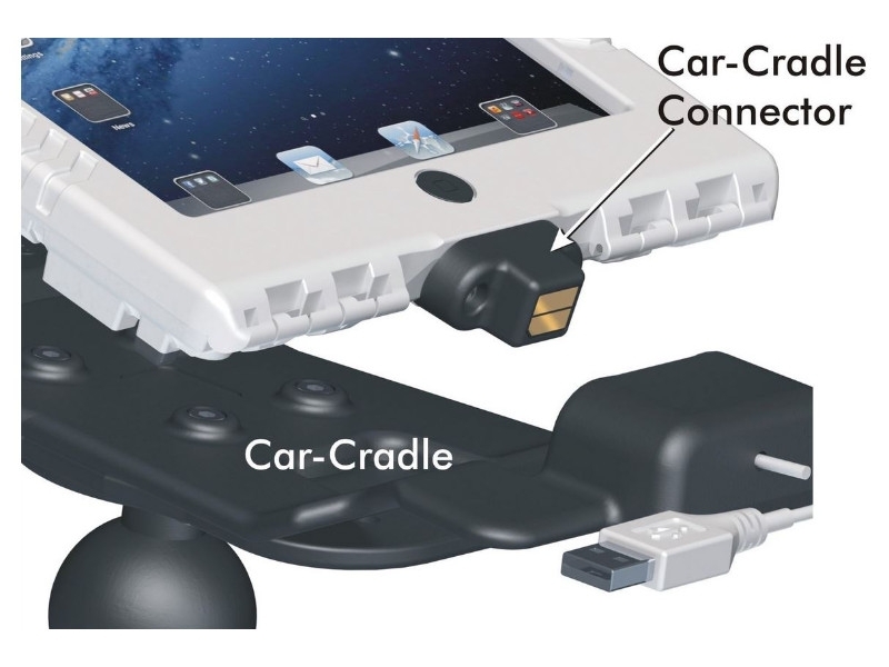 Andres Industries Zubehör aiShell iPad Pro Auto Ladestation inkl. Verbindung 3m