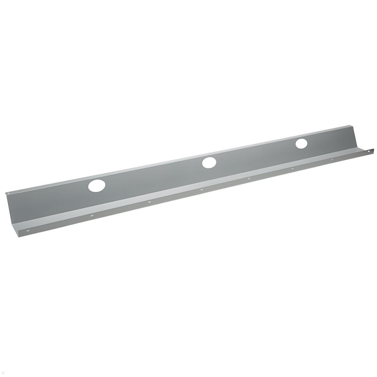 TecLines TKK008S Kabelkanal Schreibtisch 147 cm, silber TecLines TKK008S Kabelkanal Schreibtisch 147 cm, silber